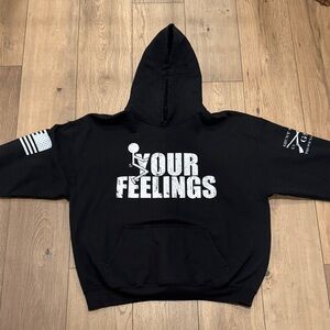 Grunt Style Black Hoodie F Your Feelings